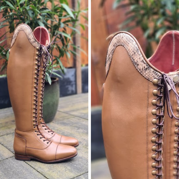 Original Lace-up boot Bella Taupe