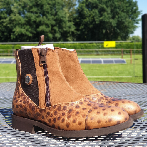 Made-to-order custom paddock boots. Amy Celeris