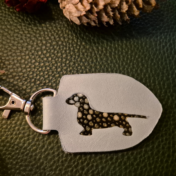 Sleutelhanger  Dachshund Baby Blauw - Stingray