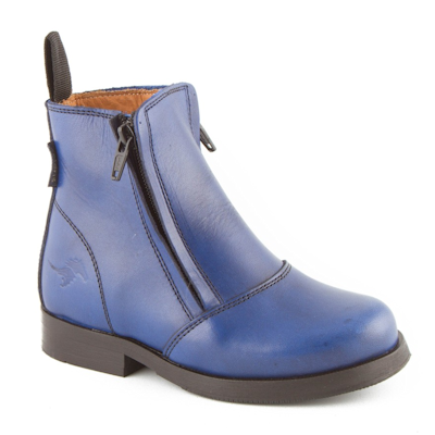 Kinder Reitstiefelette Nelo Blau